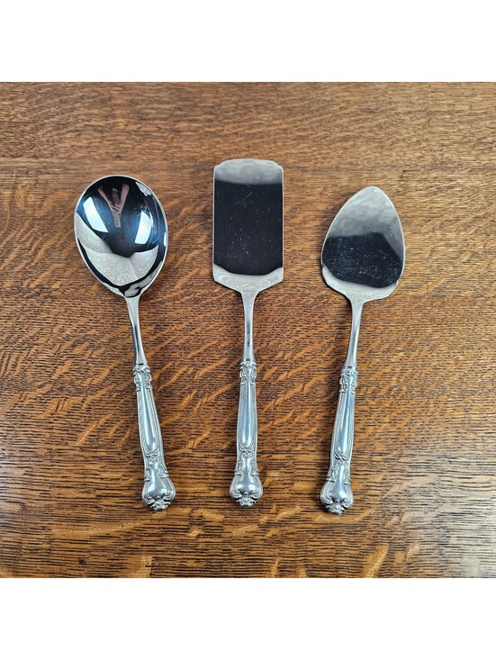 Other - Gorham Chantilly Sterling Handle Lasagna Casserole Pie Cake Serving Set of 3